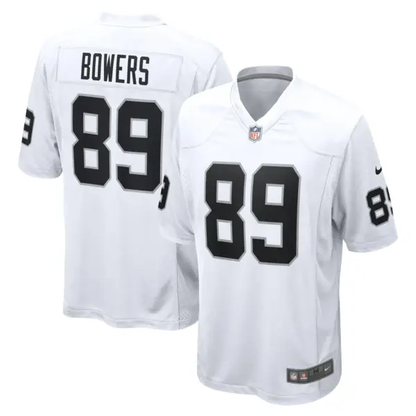 Las Vegas Raiders Brock Bowers Vapor Limited Jersey - All Stitched - White