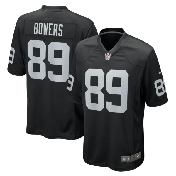 Las Vegas Raiders Brock Bowers Vapor Limited Jersey - All Stitched - Black