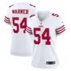 Women's San Francisco 49ers Fred Warner Vapor Limited Jersey - All Stitched - White