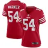 Women's San Francisco 49ers Fred Warner Vapor Limited Jersey - All Stitched - Scarlet