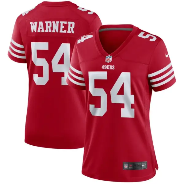Women's San Francisco 49ers Fred Warner Vapor Limited Jersey - All Stitched - Scarlet