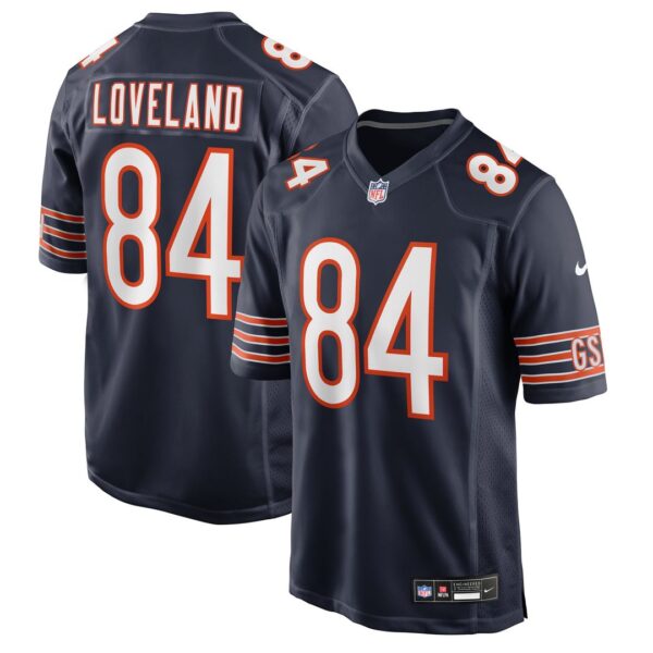 Chicago Bears Colston Loveland Limited Jersey - All Stitched - Navy