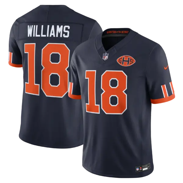 Chicago Bears Caleb Williams 2026 Rivalries Collection Limited Jersey - All Stitched - Navy