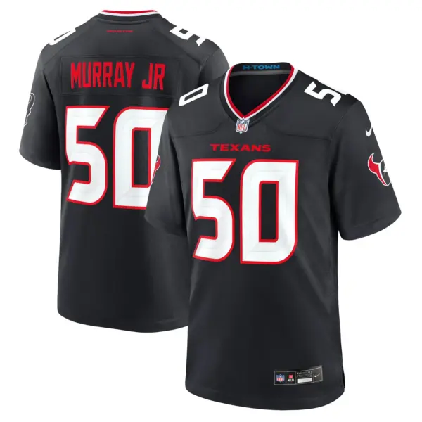 Houston Texans Kenneth Murray Jr. Game Jersey - All Stitched - Navy