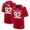 Arizona Cardinals Jay Toia Game Jersey - All Stitched - Cardinal