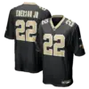 New Orleans Saints Martin Emerson Jr. Game Jersey - All Stitched - Black