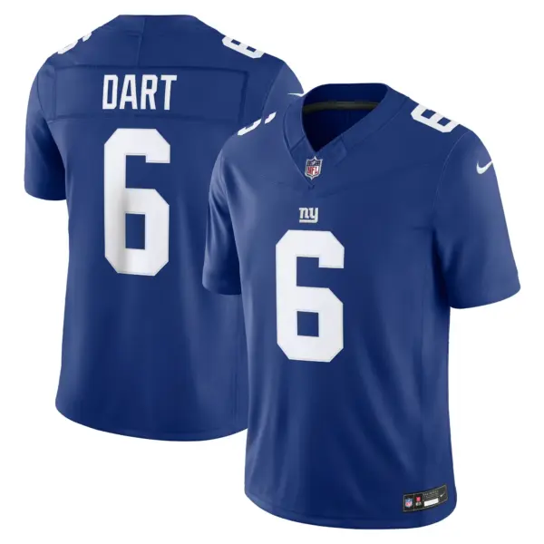 New York Giants Jaxson Dart Vapor Limited Jersey - All Stitched - Royal