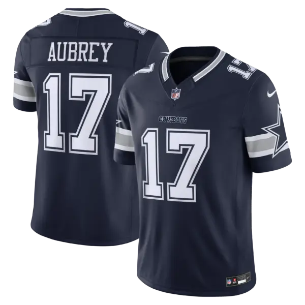Dallas Cowboys Brandon Aubrey Vapor Limited Jersey - All Stitched - Navy