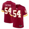 Washington Commanders Leo Chenal Game Jersey - All Stitched - Burgundy