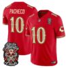 Kansas City Chiefs Isiah Pacheco Dia de los Muertos Vapor Limited Jersey - All Stitched - Red