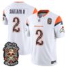 Denver Broncos Patrick Surtain II Dia de los Muertos Vapor Limited Jersey - All Stitched - White