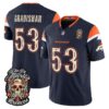 Denver Broncos Randy Gradishar Dia de los Muertos Vapor Limited Jersey - All Stitched - Navy