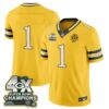 Green Bay Packers Team 2026 Rivalries 4X Champs Vapor Jersey - All Stitched - Yellow