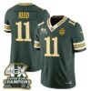 Green Bay Packers Jayden Reed 2026 Rivalries 4X Champs Vapor Jersey - All Stitched - Rivalries