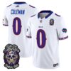 Buffalo Bills Keon Coleman Dia de los Muertos Vapor Limited Jersey - All Stitched - White