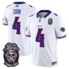Buffalo Bills James Cook Dia de los Muertos Vapor Limited Jersey - All Stitched - White