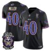 Buffalo Bills Von Miller Dia de los Muertos Vapor Limited Jersey - All Stitched - Black