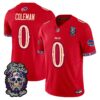 Buffalo Bills Keon Coleman Dia de los Muertos Vapor Limited Jersey - All Stitched - Red