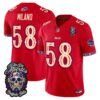 Buffalo Bills Matt Milano Dia de los Muertos Vapor Limited Jersey - All Stitched - Red