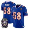 Buffalo Bills Matt Milano Dia de los Muertos Vapor Limited Jersey - All Stitched - Royal