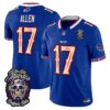 Buffalo Bills Josh Allen Dia de los Muertos Vapor Limited Jersey - All Stitched - Royal