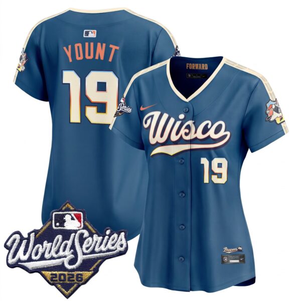 Women's Milwaukee Brewers Robin Yount 2026 World Series Vapor Premier Limited Jersey - All Stitched - City Connect