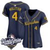 Women's Milwaukee Brewers Paul Molitor 2026 World Series Vapor Premier Limited Jersey - All Stitched - Navy
