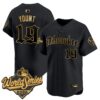 Milwaukee Brewers Robin Yount 2026 World Series Gothic Edition Vapor Limited Jersey - All Stitched - Black Gold