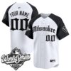 Milwaukee Brewers 2026 World Series Gothic Edition Vapor Limited Custom Jersey - All Stitched - Alternate