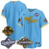 Milwaukee Brewers Team 2026 NL Champions Bob Uecker Patch Vapor Jersey V2 - All Stitched - City Connect