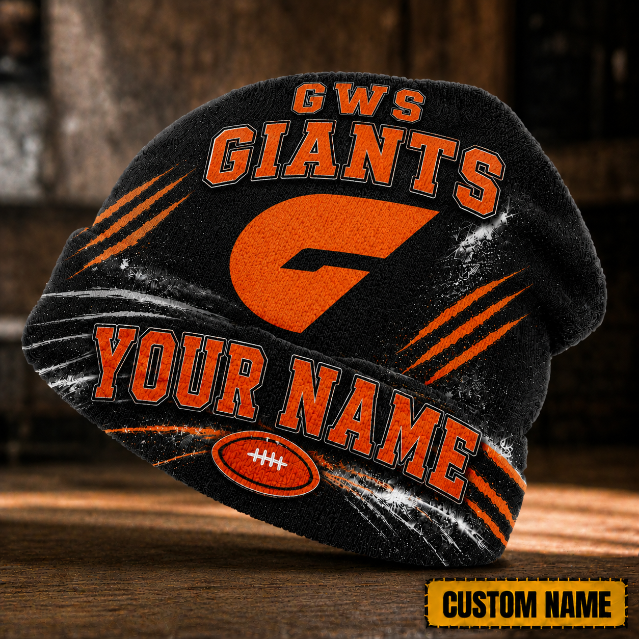 GWS Giants Beanie Hat 1
