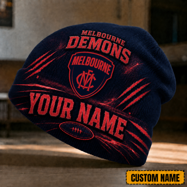 Melbourne Demons Beanie Hat 1