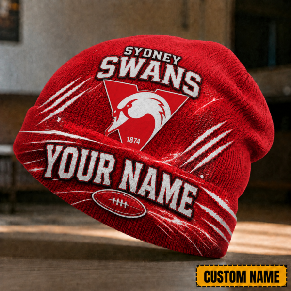 Sydney Swans Beanie Hat 1