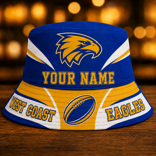 West Coast Eagles Bucket Hat 1
