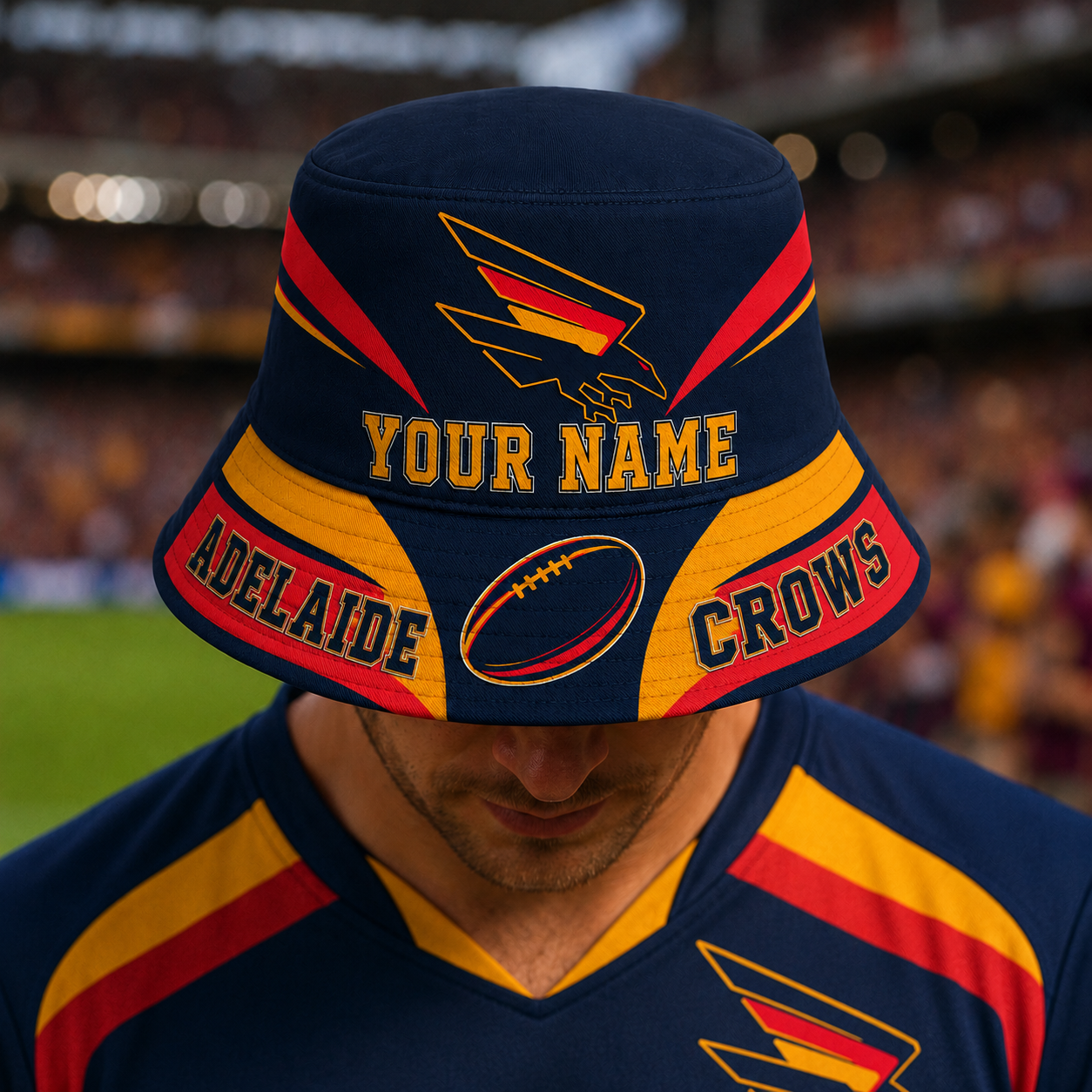 Adelaide Crows Bucket Hat 1 - Image 3