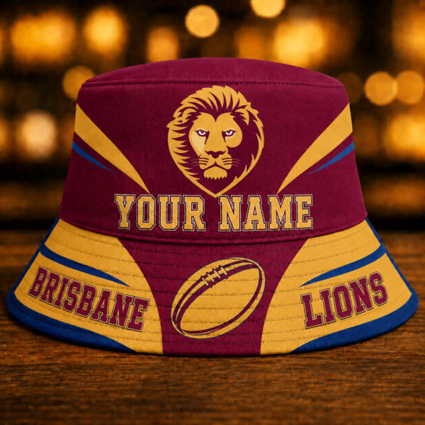 Brisbane Lion Bucket Hat 1
