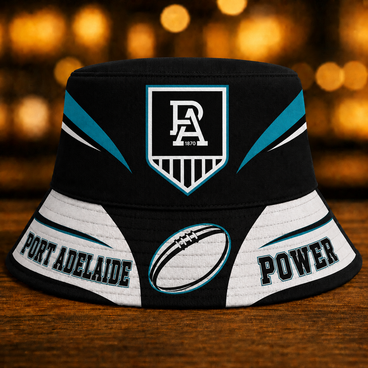 Port Adelaide Power Bucket Hat 1 - Image 2
