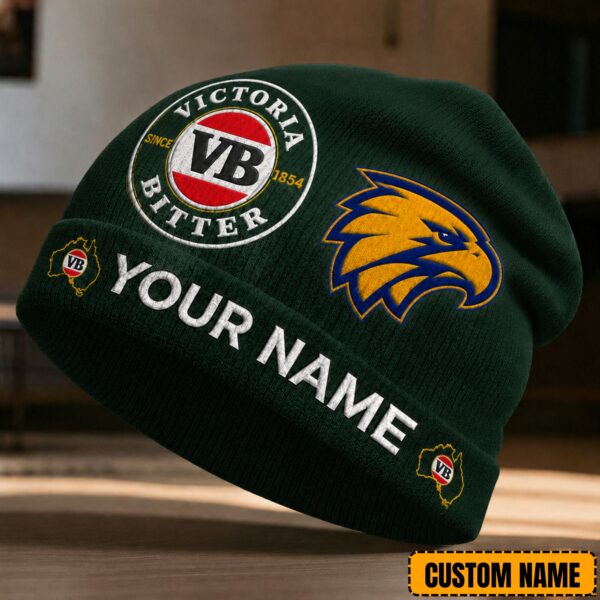 West Coast Eagles Beanie Hat 2