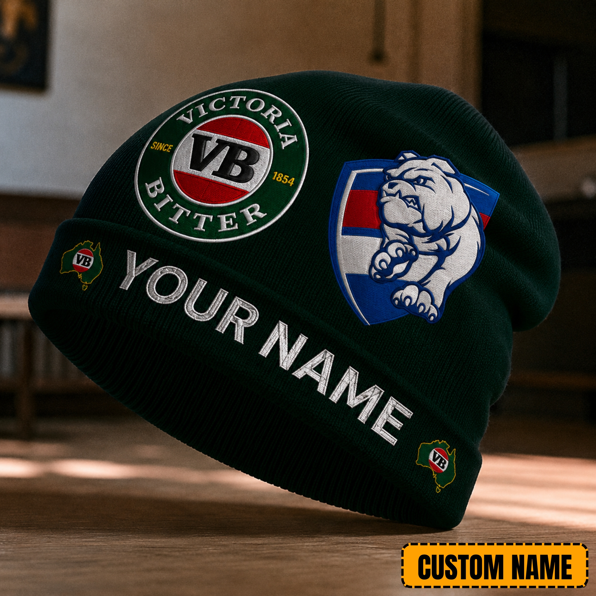 Western Bulldogs Beanie Hat 2