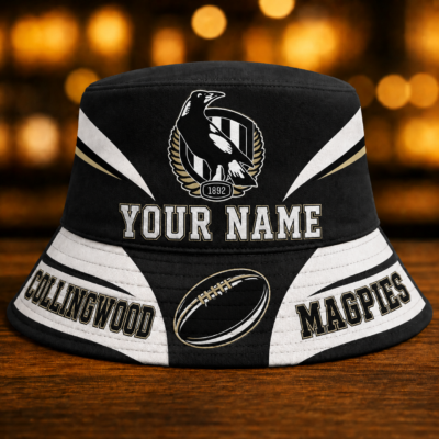 Collingwood Magpies Bucket Hat 1