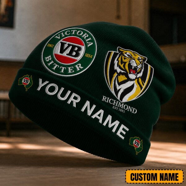 Richmond Tigers Beanie Hat 2
