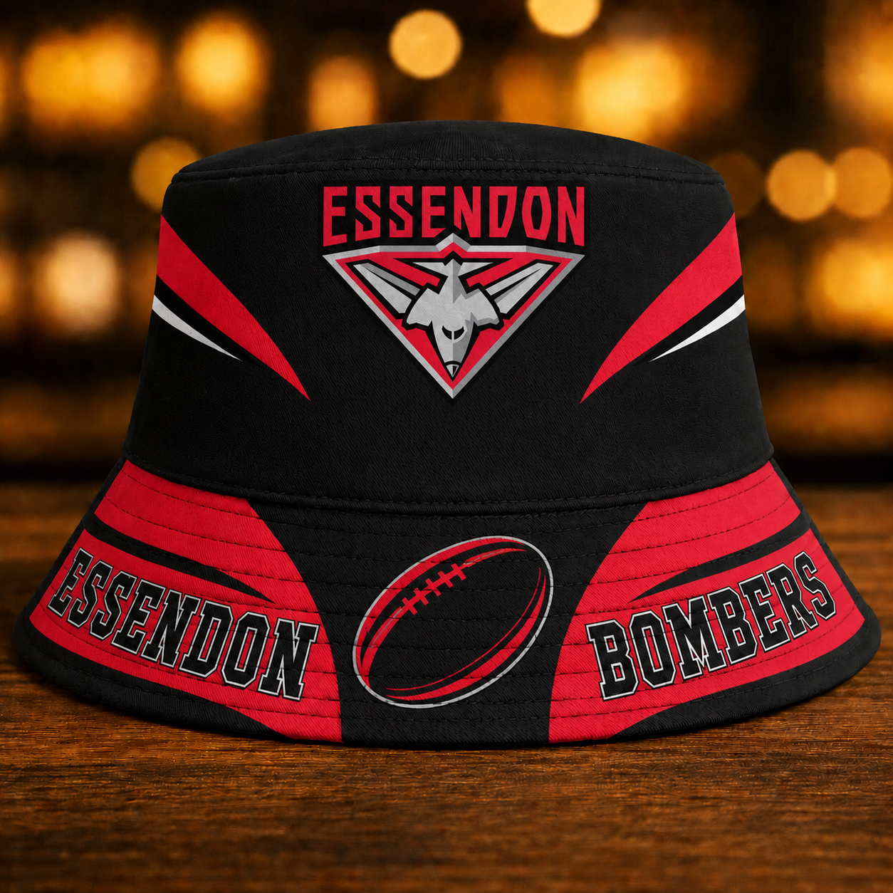 Essendon Bombers Bucket Hat 1 - Image 2