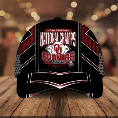 Oklahoma Sooners 2026 NCAA Baseball Men’s College World Series Champions Classic Cap CLILY006
