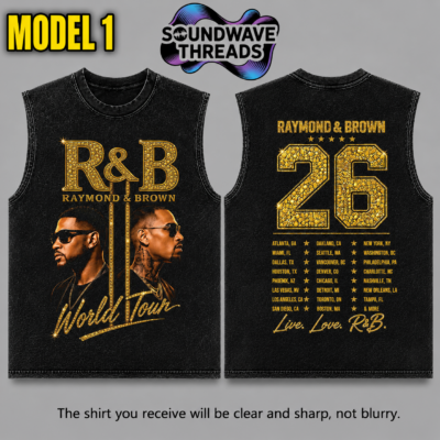 THE R&B TOUR 2026 Wash Tank Top