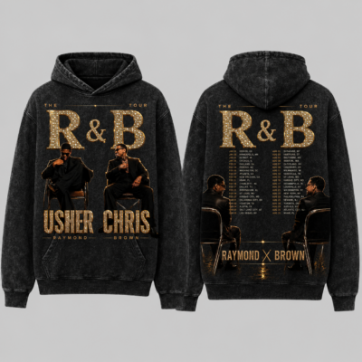 THE R&B TOUR 2026 Vintage Hoodie - WH004