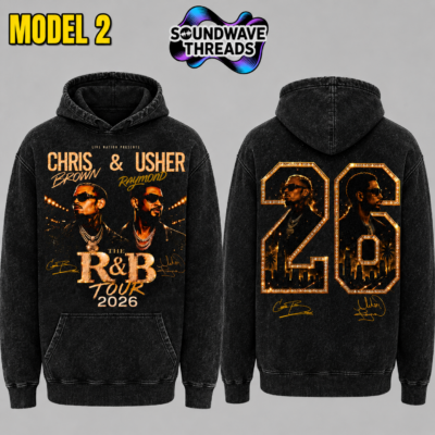THE R&B TOUR 2026 Vintage Hoodie - WH002