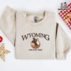 Embroidered Wyoming Forever West Cowboy Sweatshirt