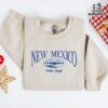 Embroidered New Mexico White Sands Desert Sweatshirt