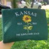 Embroidered Kansas Sunflower State Sweatshirt