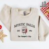Embroidered Mystic Falls Vampire Blood Bag Sweatshirt